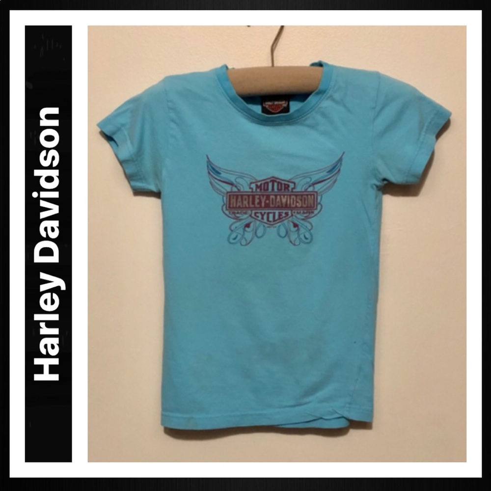 Harley-Davidson Logo & Wings Tee - Kansas City, Mo